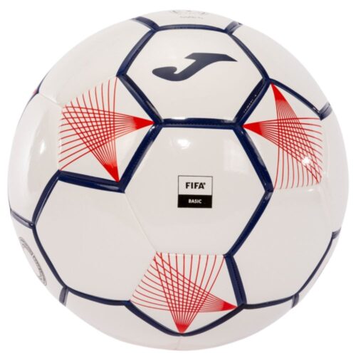 Piłka do piłki nożnej NEPTUNE II Biało-czerwona