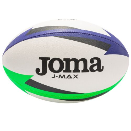 Piłka do RUGBY J-MAX Biało-granatowo-zielona